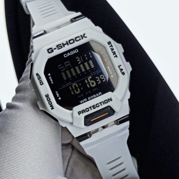 G-Shock White Negative